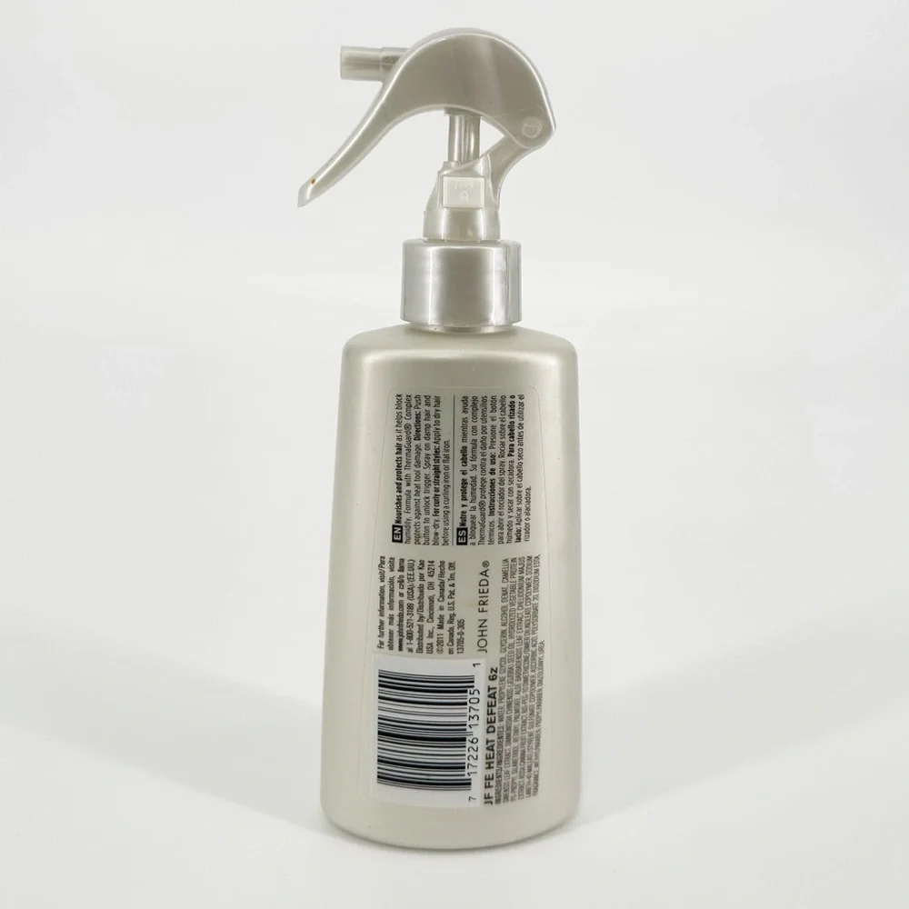 NEW John Frieda Frizz Ease Straight Heat Defeat Protective Styling Spray